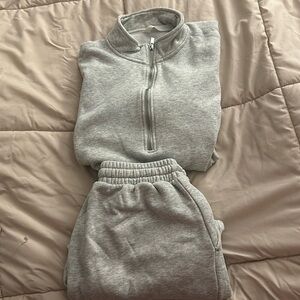 Matching Gray Sweatsuit (Fabletics)